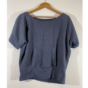 Victoria’s Secret Sport Crop Gray Workout Sweatshi